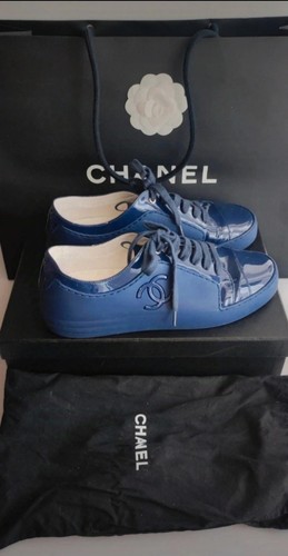 Baskets tennis cuir - , bleu