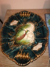 Plataux vert en porcelain