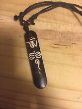 1 Pendant necklace ethnic aum