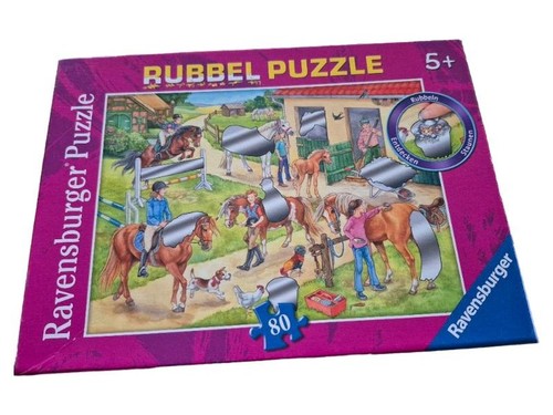 Ravensburger puzzle chevaux - puzzle, 80