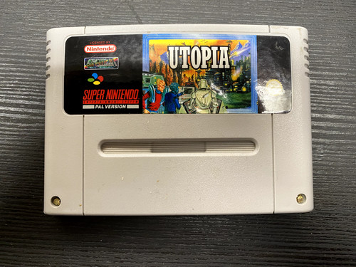 Utopia super nintendo - nintendo, snes