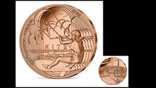 1/4€ Euros Quarter Monnaie de Paris 2024 Kite Surf 2022