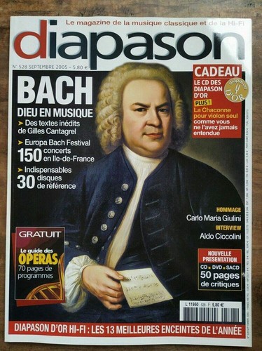 Diapason magazine de la - magazine,