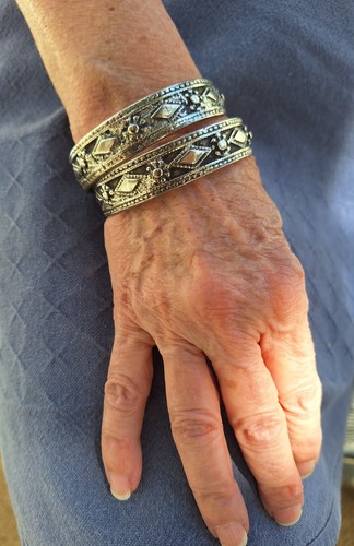 Bracelet berbère argent - bracelet,