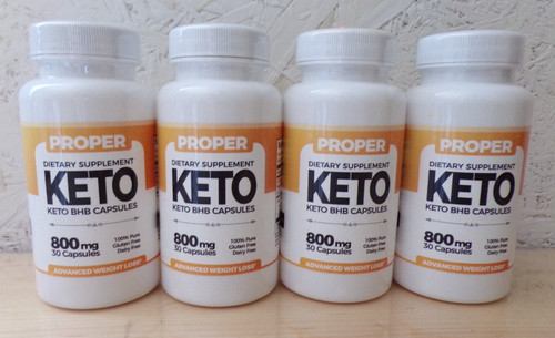 Proper keto bhb capsules - bhb, 800mg