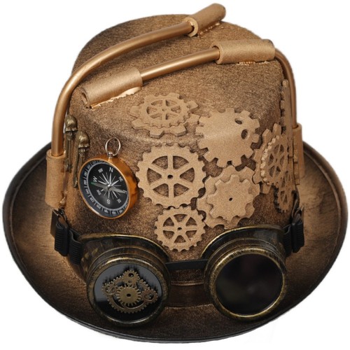 Chapeau engrenages ornement - engrenages,