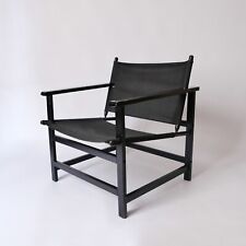 Fauteuil safari chair design vintage des années 70 1970 scandinave bauhaus