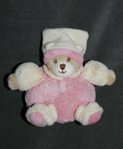 Doudou ours bukowski rose - 🍀doudou,