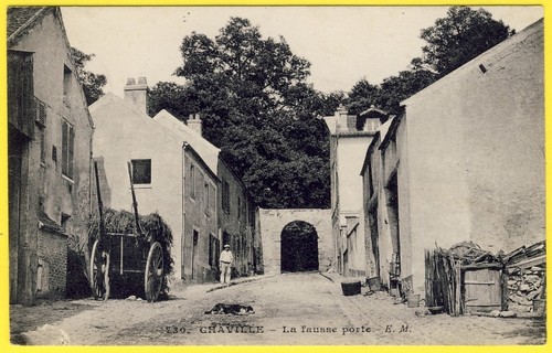 Cpa chaville hauts de - chaville,