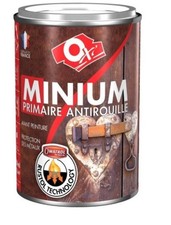 Peinture minium primaire sous couche antirouille anticorrosion métaux ferreux 0.