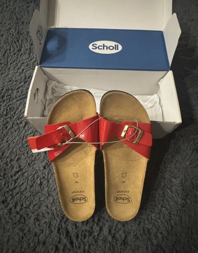 Claquettes scholl rouges - rouges, –