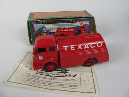 636d ertl 1949 white - ertl, tank