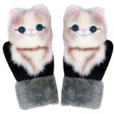 Pour Chat Chauds Mitaines