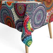 Jacquard Nappe Recouvert Coton ARANA Multicolore Mandala Bollywood