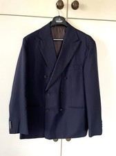 Veste croisée bleue Barutti taille 50 comme neuve