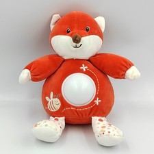 Doudou veilleuse renard orange
