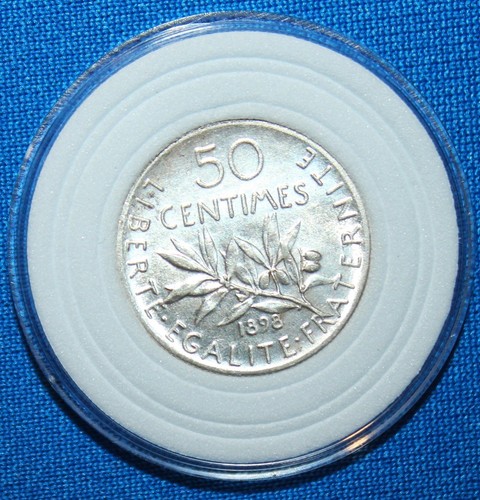 Centimes semeuse argent - 50,
