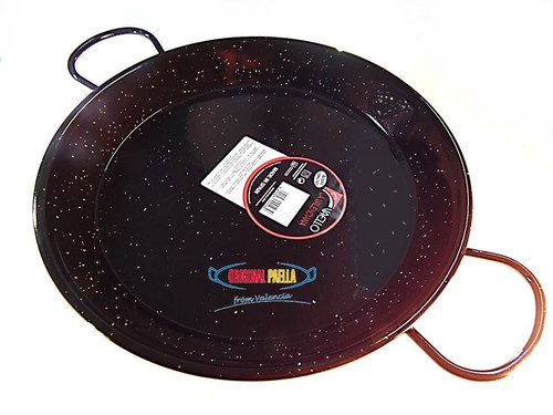 Poele paella emaillé cm - poele,