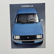 Citroën LN - catalogue