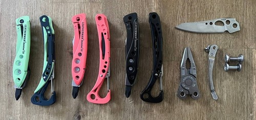 Leatherman mod parts - leatherman, skeletool