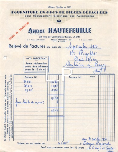 1950 andre hautefeuille - 1950,