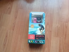 Mini camera Action * Sports cam 2.0 Full HD 1080p * Pink Water 30m.