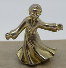 RARE FEVE PERSONNAGE DANSEUR DANSEUSE METAL pour BOITE à MUSIQUE ? HAUTEUR=45MM