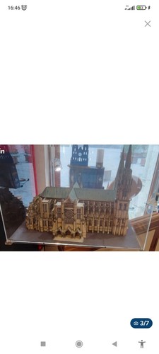 Maquette cathédrale - maquette, de