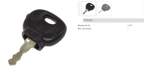 Cle contact manitou - cle,