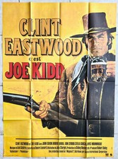 JOE KIDD Clint Eastwood Affiche originale 1972, western film J. Sturges 120X160