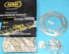 kit chaîne AFAM 15x45 chaine 520 XSR-G GOLD YAMAHA XT 660 X /R 2004/2015 neuf