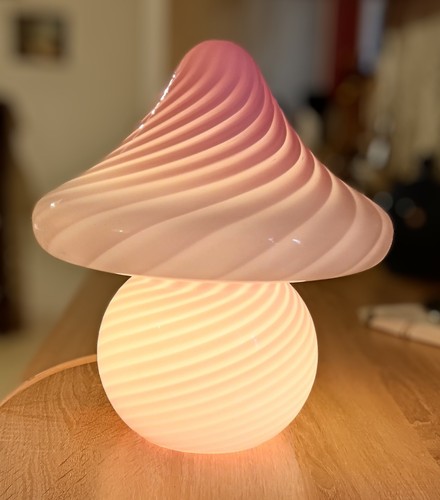 Lampe champignon murano - champignon,