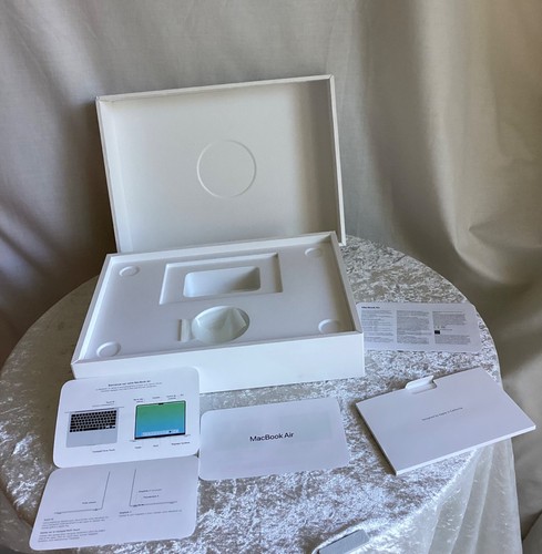 Boîte vide macbook - boîte,