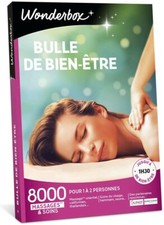 Coffret Cadeau BULLE BIEN ETRE 8000 Massages Californiens Soins Visage Modelage 