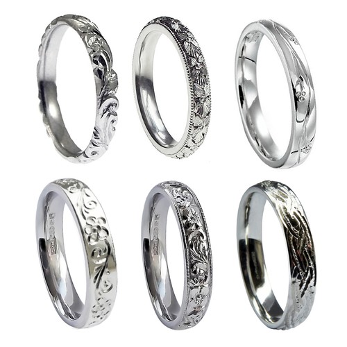 4mm 18ct blanc - 18ct, or