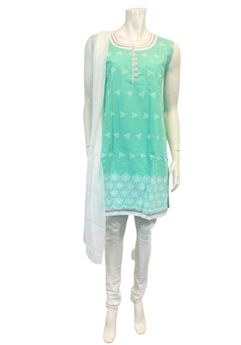 Tenue indienne salwar - , blanc