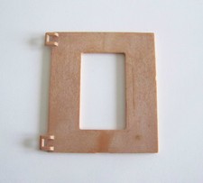 PLAYMOBIL (B3359) WESTERN - Porte Arrière Gauche Marron 3427 3428 3430