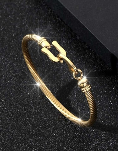 Bracelet jonc acier - jonc, inoxydable