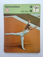 CARTE EDITIONS RENCONTRE 1979 / GYMNASTIQUE - WILLY MOY