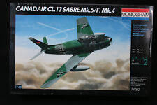 YF016 MONOGRAM 1/48 maquette avion 74002 Canadair CL.13 Sabre Mk.5/F.Mk.4 49 Pcs
