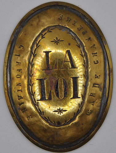 Plaque métier - plaque, de