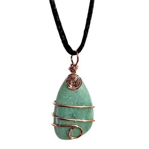 Collier pendentif jade - collier, en