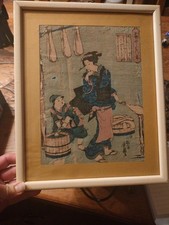 estampe japonaise ancienne