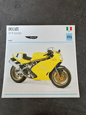 CARTE FICHE MOTO collection