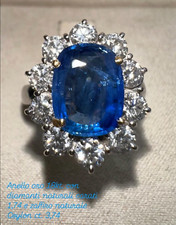 Bague Or Blanc 18Kt. Avec