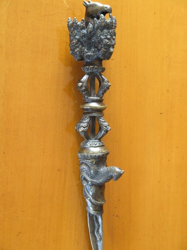 Phurba rituelle tibet tête - rituelle,