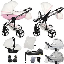 JUNAMA DIAMOND Candy 2en1 3en1 4en1 POUSSETTE BÉBÉ SIÈGE AUTO ISOFIX