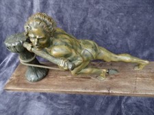 SUPERBE SCULPTURE EN BRONZE DE HUGONNET