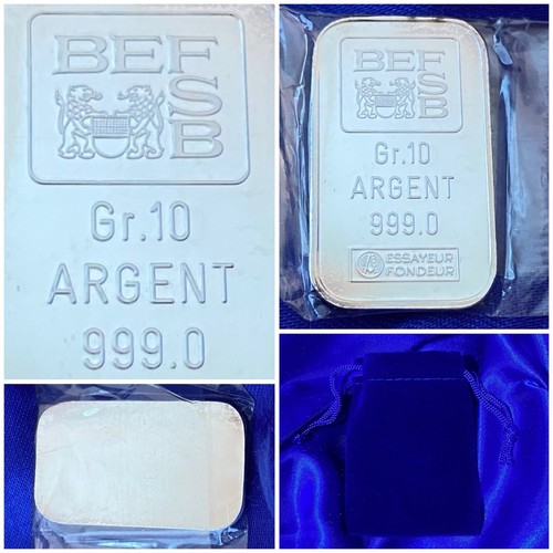 Lingot argent pur - lingot, swiss