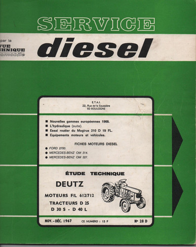 Deutz d25 d30s - d25, 40